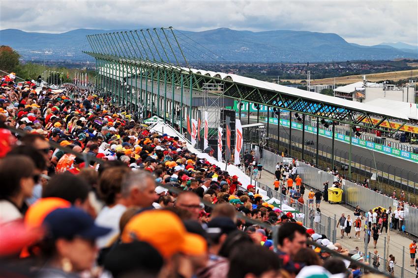 Austrian grandstand